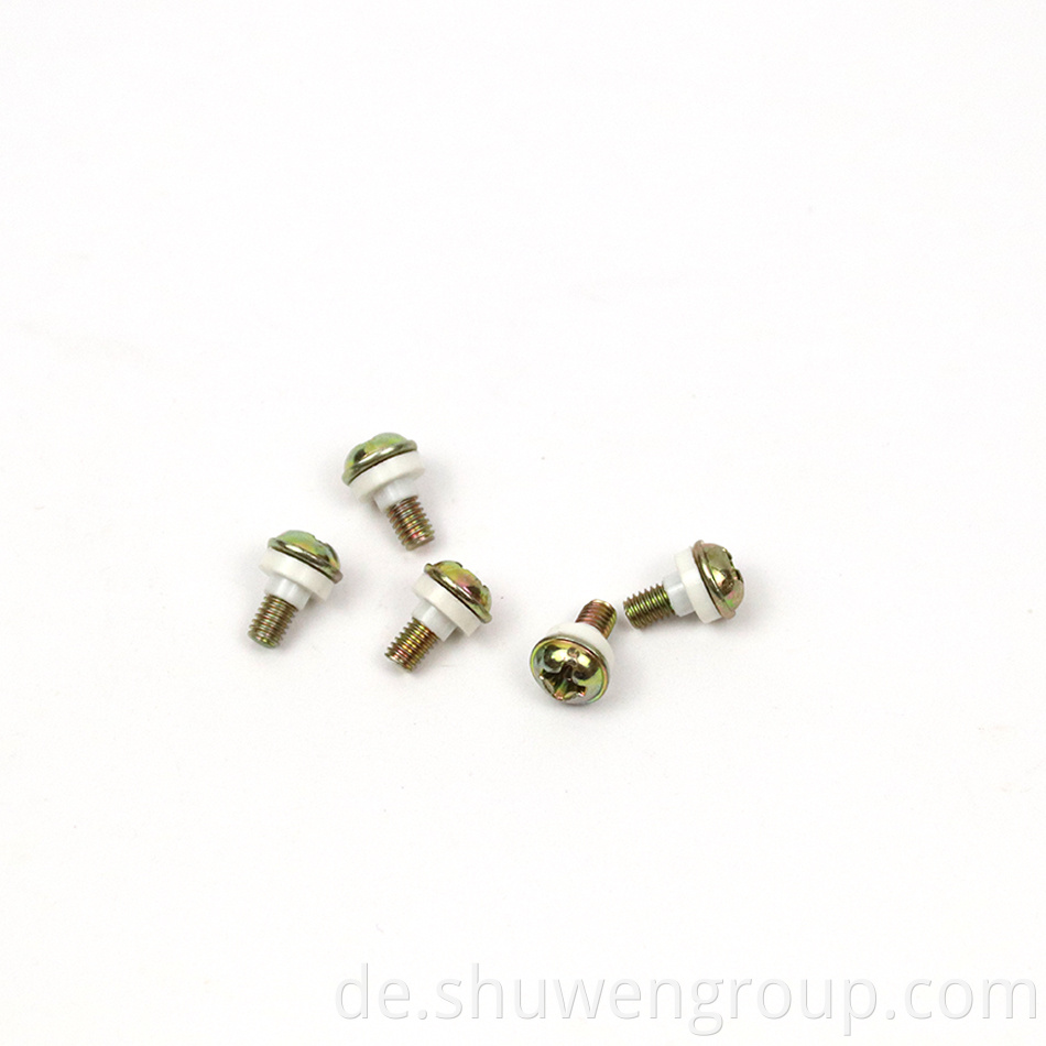 Pan Flange Head SEMS Screws